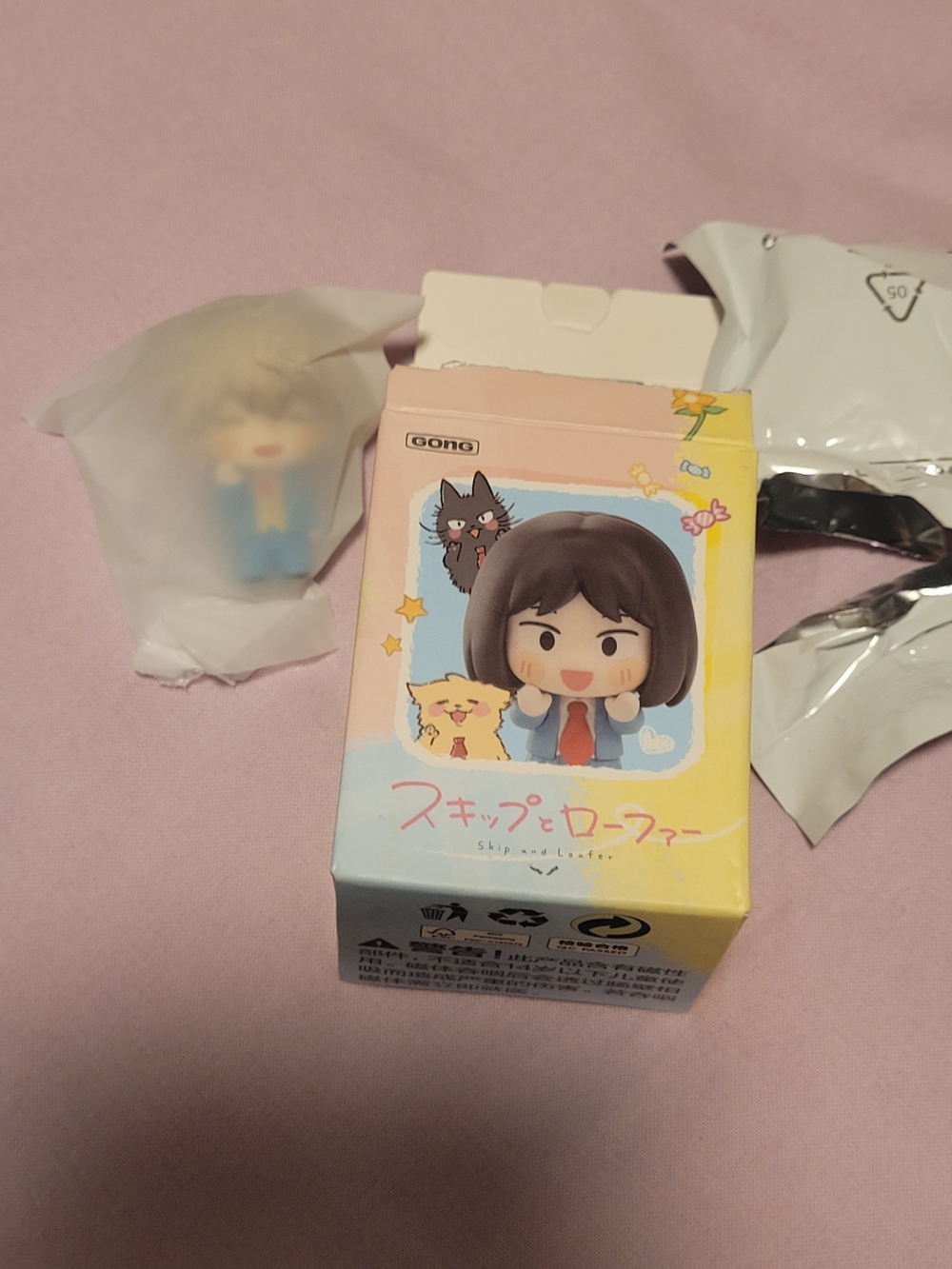 Skip and Loafer Mini Figure Blind Box Anime Collectible